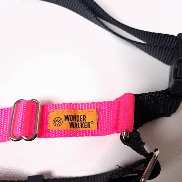 Wonder Walker Black Pink Body Halter No-Pull Dog Harness XL NWT - Picture 2 of 6